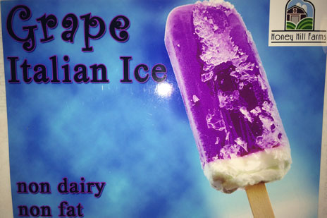 Grape Italian Ice