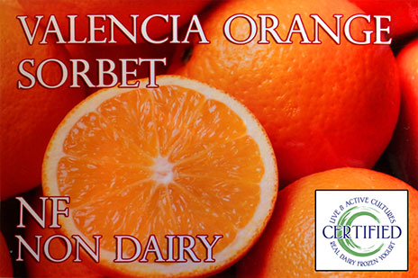 Valencia Orange Sorbet